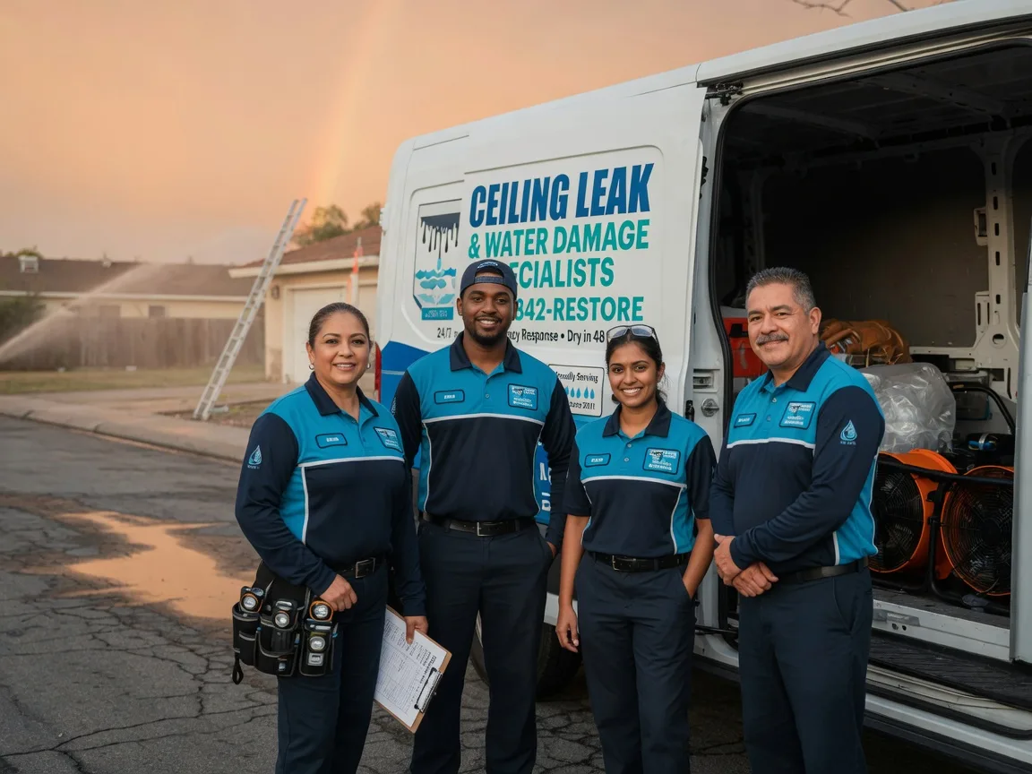 Ceiling Leak Cleanup company in Richford, VT